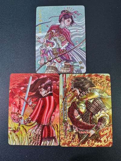 NO.18 好又多金牌大场，新店点关注不迷路！每周一站式配齐，方便凑单！（周6晚8点截拍，卖家送拍0抽成！） - 【13/200编】超吉梦 七侠五义特卡 白影绘扈三娘、花木兰、赵云 粗闪