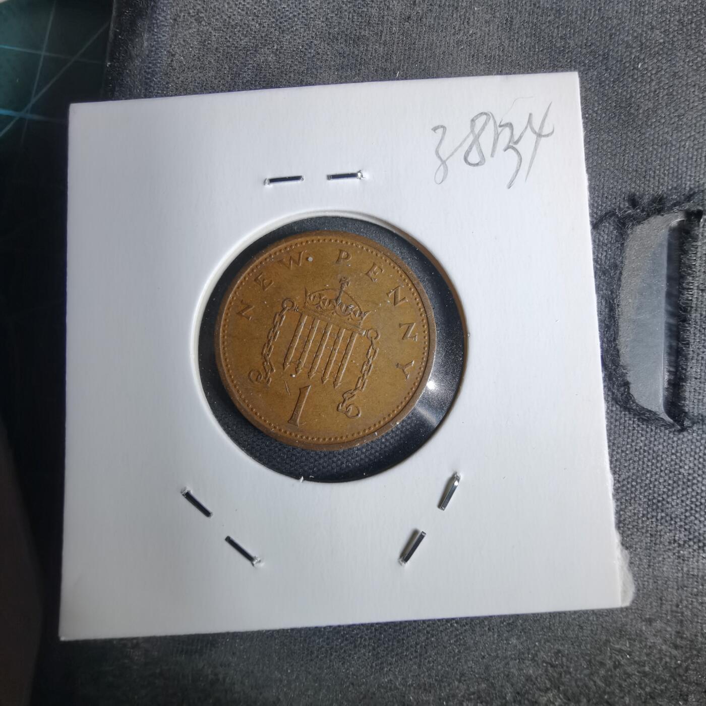 沼泽如烟--第938场 英国1971年1便士