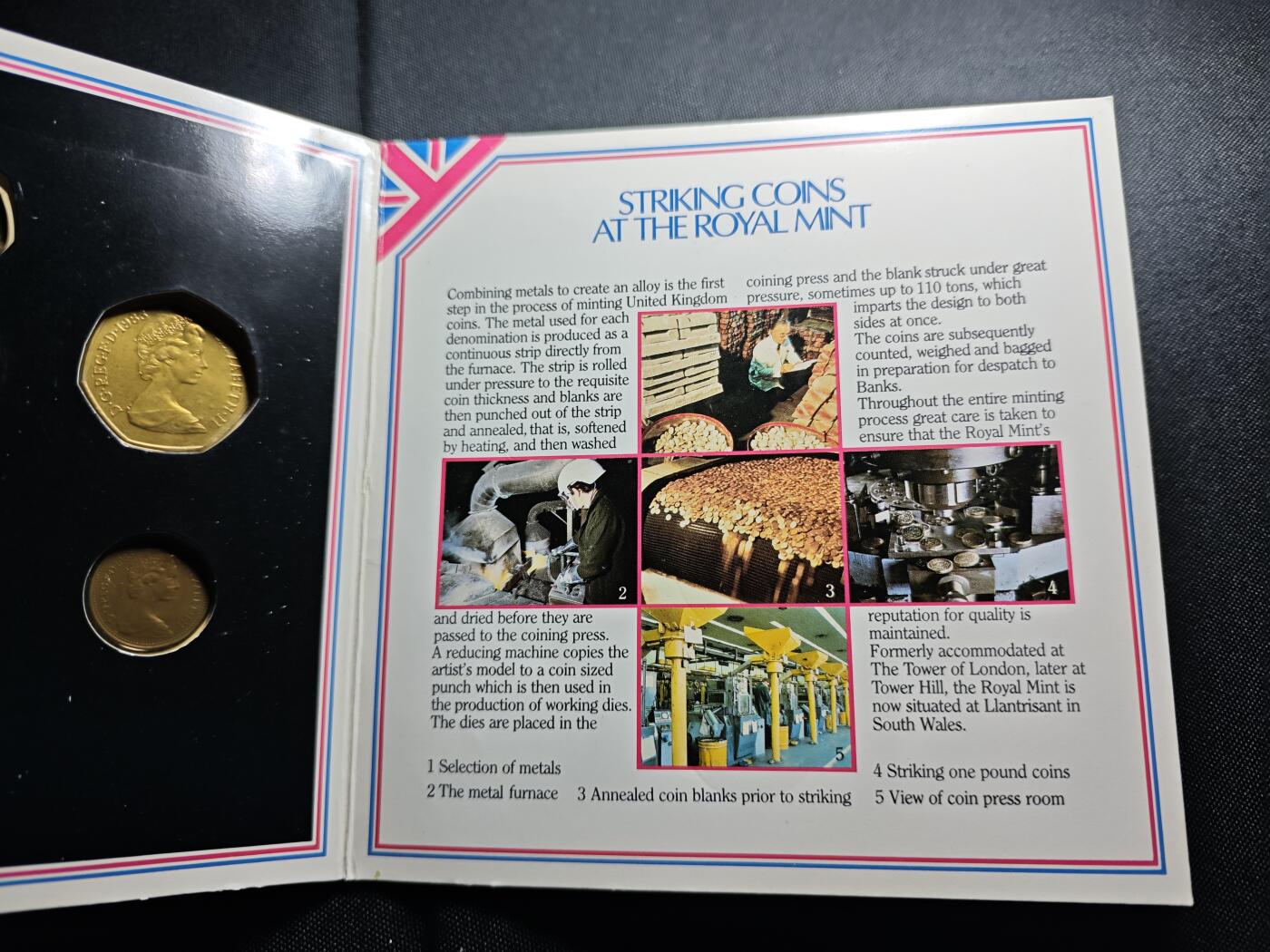 KK钱币收藏小铺 《套币 好品/批量散币专场》  2月预留时间 周末发货  1983英国清年大小面值套币