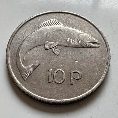 🌹外币初藏🌹🐯2025年第143场  每周二四六晚8️⃣点 接代拍 - 爱尔兰1974年10便士