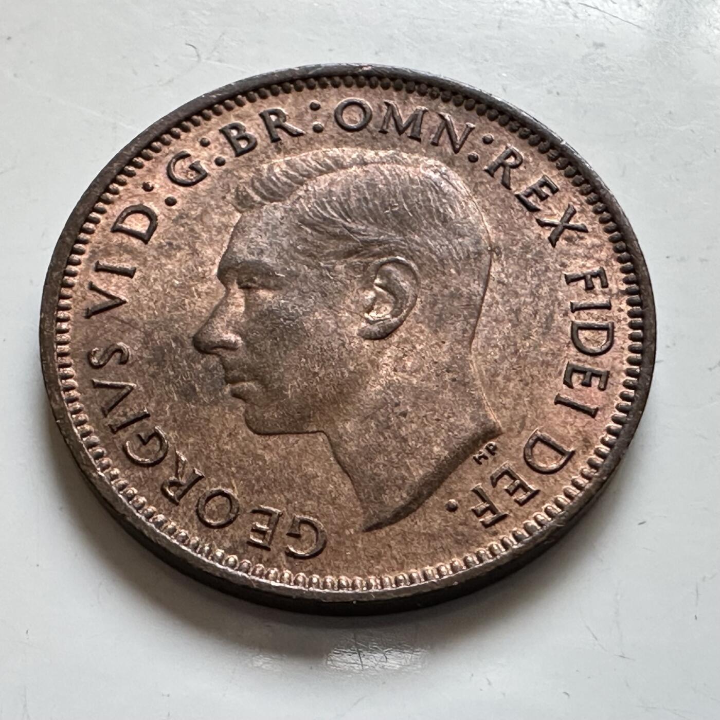 🌹外币初藏🌹🐯2025年第143场  每周二四六晚8️⃣点 接代拍 英国1949年一法新 a