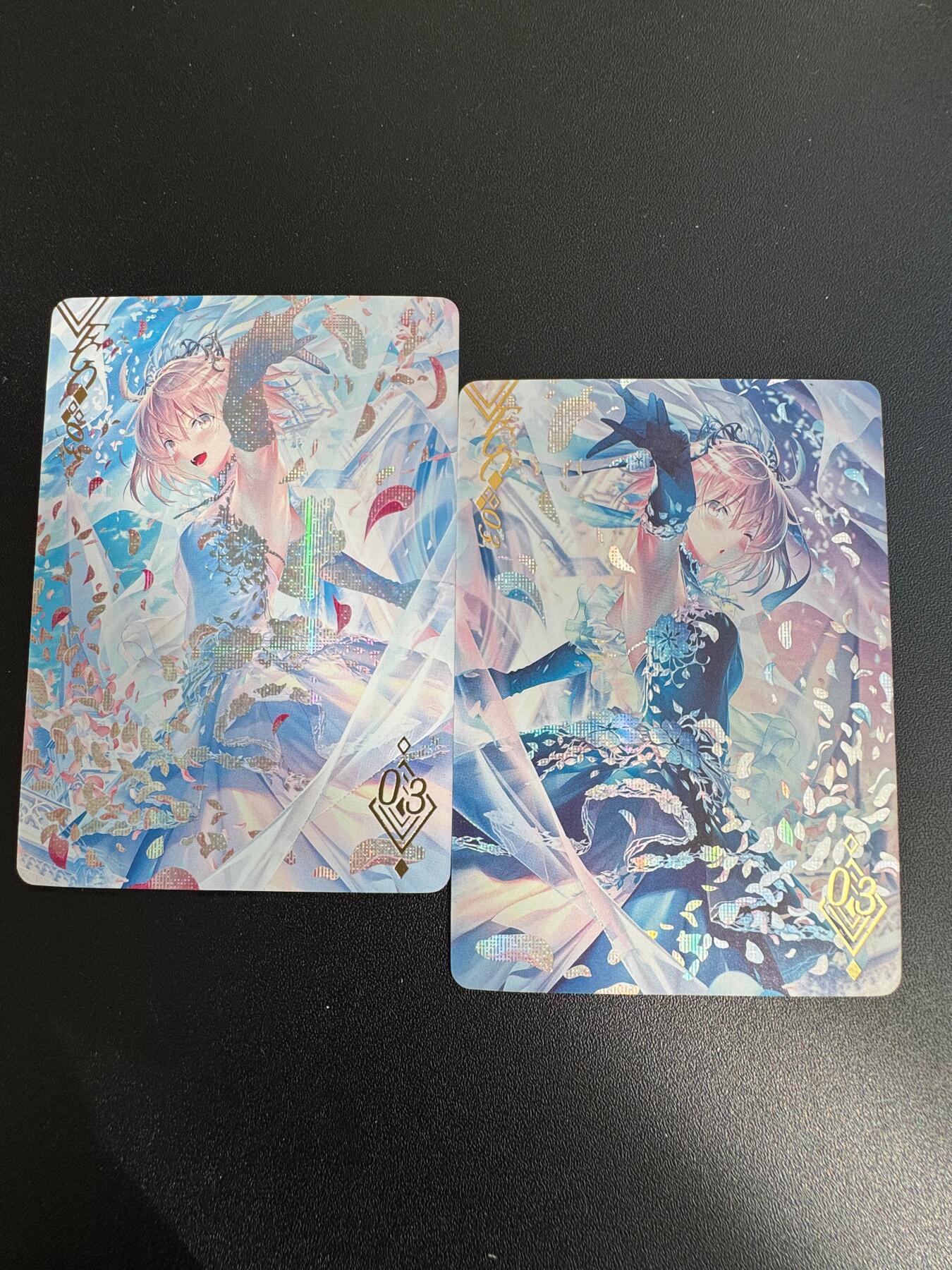 NO.18 好又多金牌大场，新店点关注不迷路！每周一站式配齐，方便凑单！（周6晚8点截拍，卖家送拍0抽成！） 猴子动漫 FGO 婚纱对卡 2张 纱布闪