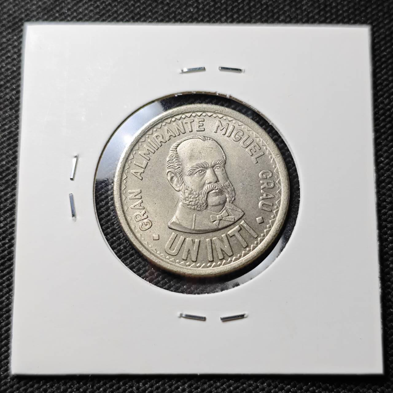 KK钱币收藏小铺 第382期  2月预留时间 周末发货 1985秘鲁1印帝