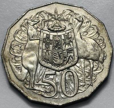 文馨钱币收藏第 286 场，圣诞节专场【 长期接收代拍品低至 0 佣金】 - 1999 年澳大利亚 50 分