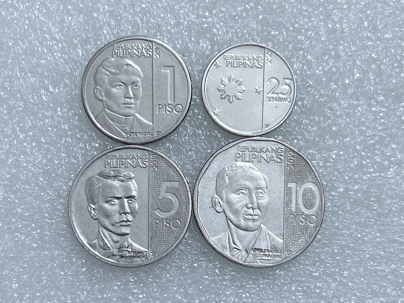 第一海外回流一元起拍收藏 散集专场  第278期 菲律宾硬币 4枚