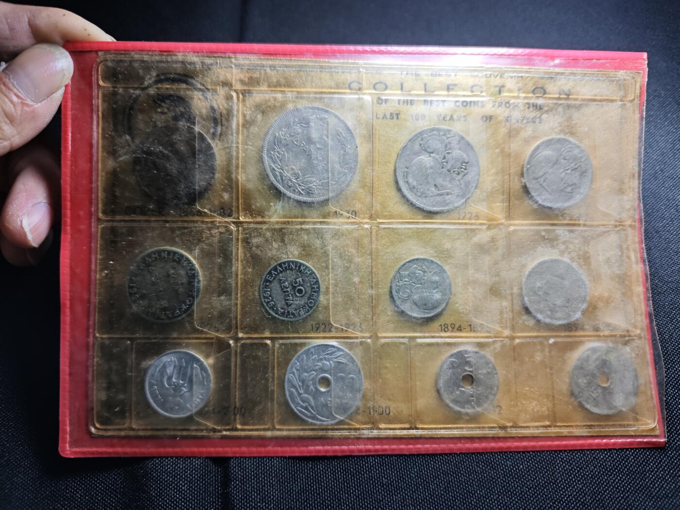 KK钱币收藏小铺 《套币 好品/批量散币专场》  2月预留时间 周末发货  希腊散币一组