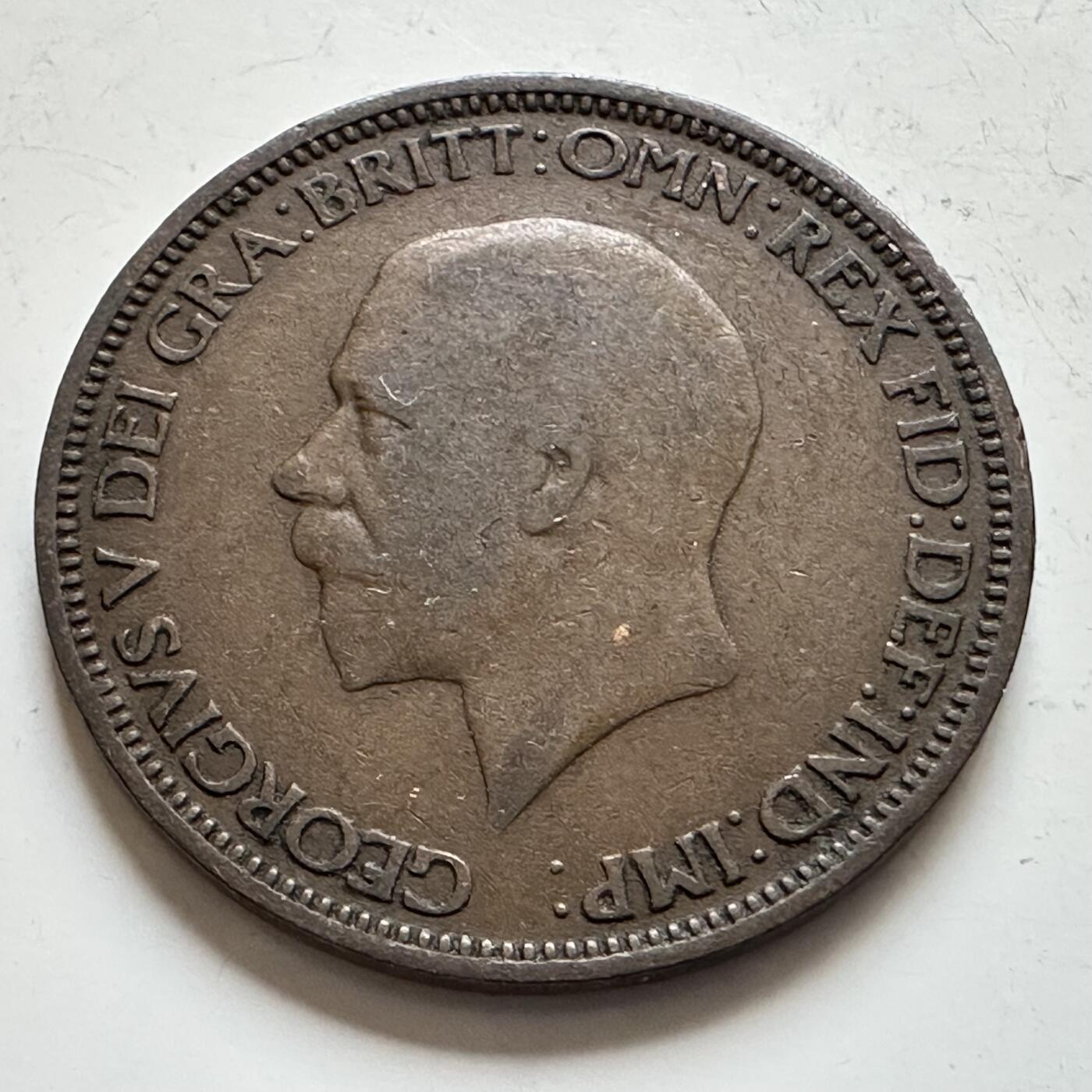 🌹外币初藏🌹🐯2025年第143场  每周二四六晚8️⃣点 接代拍 英国1936年 半便士