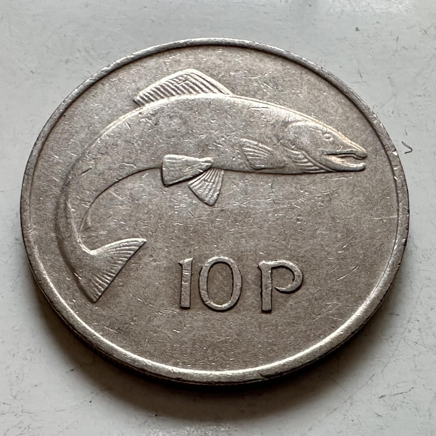 🌹外币初藏🌹🐯2025年第143场  每周二四六晚8️⃣点 接代拍 爱尔兰1982年10便士