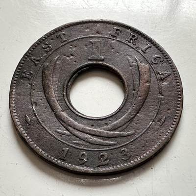 🌹外币初藏🌹🐯2025年第143场  每周二四六晚8️⃣点 接代拍 - 英属东非1923年一分