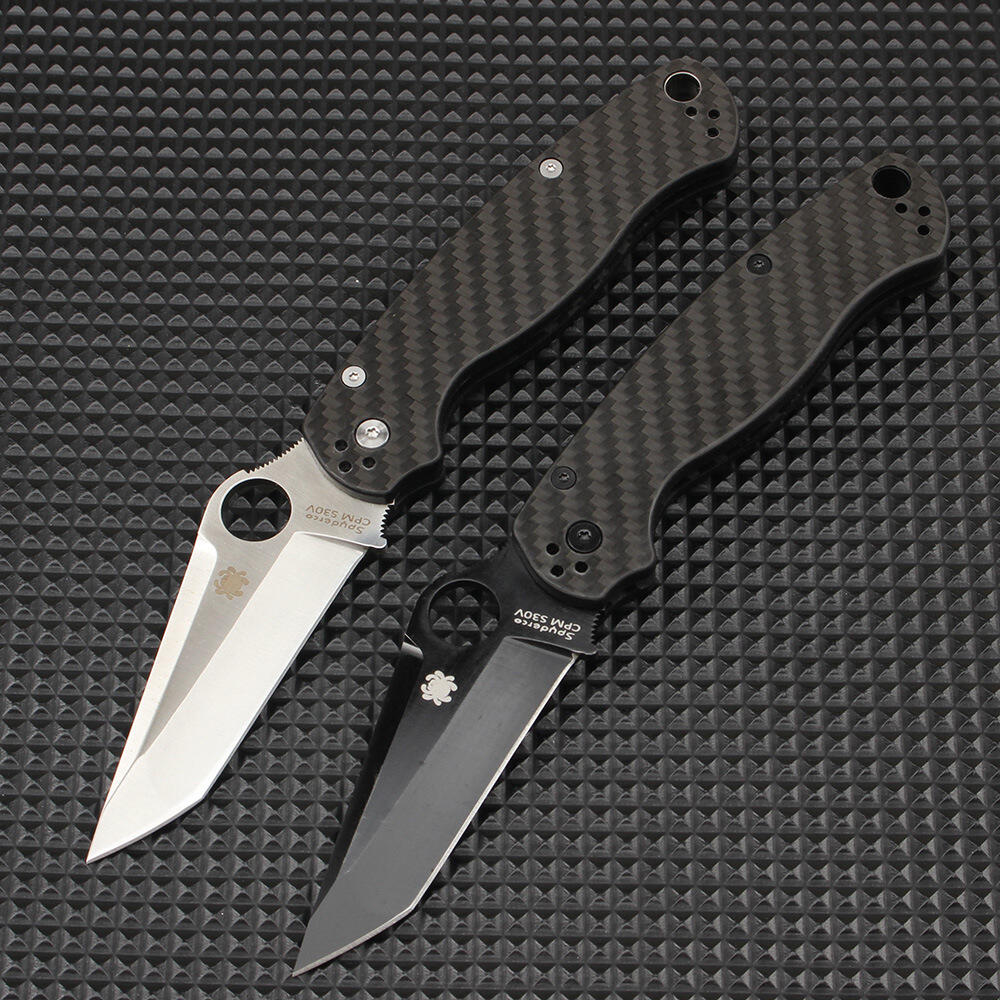 蜘蛛C81折叠刀碳纤手柄折刀