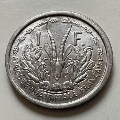 🌹外币初藏🌹🐯2025年第143场  每周二四六晚8️⃣点 接代拍 - 法属赤道非洲1948年一法郎