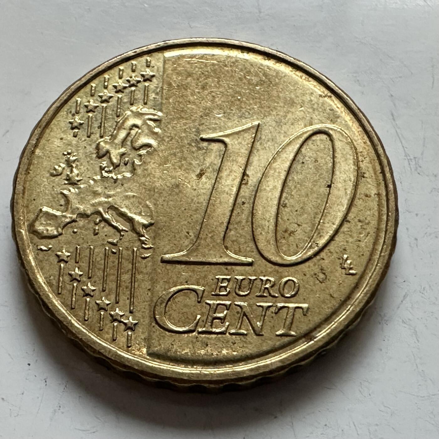 🌹外币初藏🌹🐯2025年第143场  每周二四六晚8️⃣点 接代拍 法国2010年10欧分