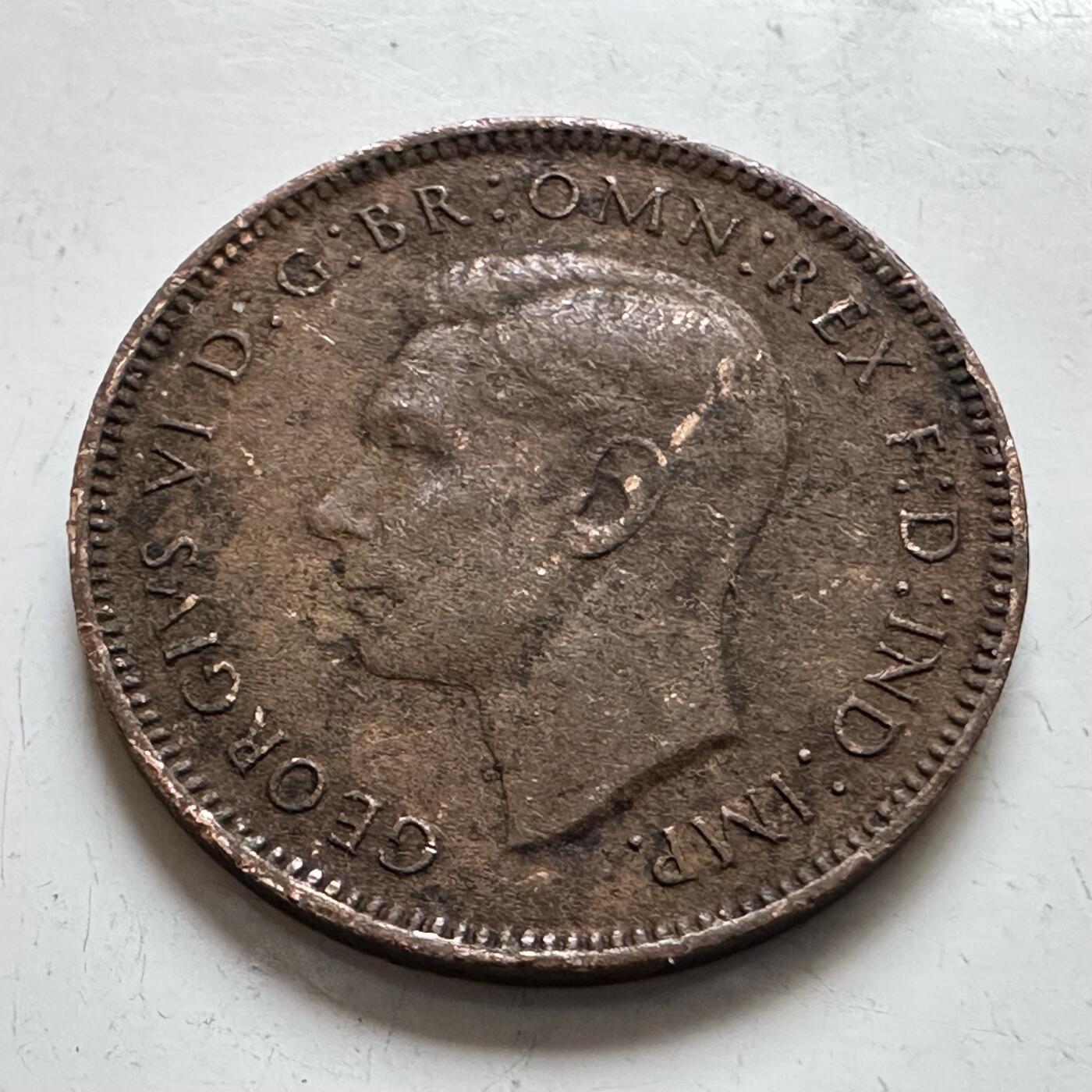 🌹外币初藏🌹🐯2025年第143场  每周二四六晚8️⃣点 接代拍 英国1944年一法新