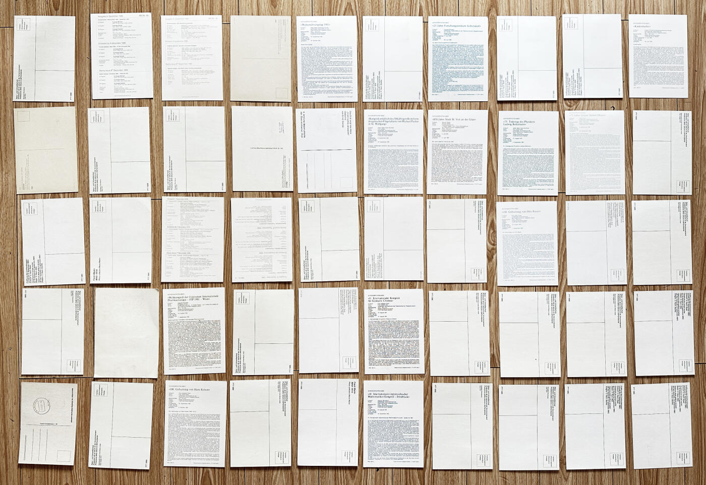 【俄甄集藏】2026年(046)01-07 星期三 晚 19:30 全场包邮 各国明信片50张（第四组）