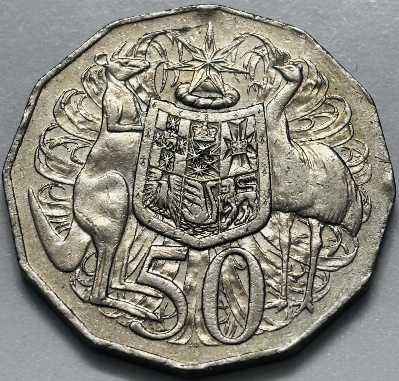 文馨钱币收藏第 286 场，圣诞节专场【 长期接收代拍品低至 0 佣金】 1999 年澳大利亚 50 分