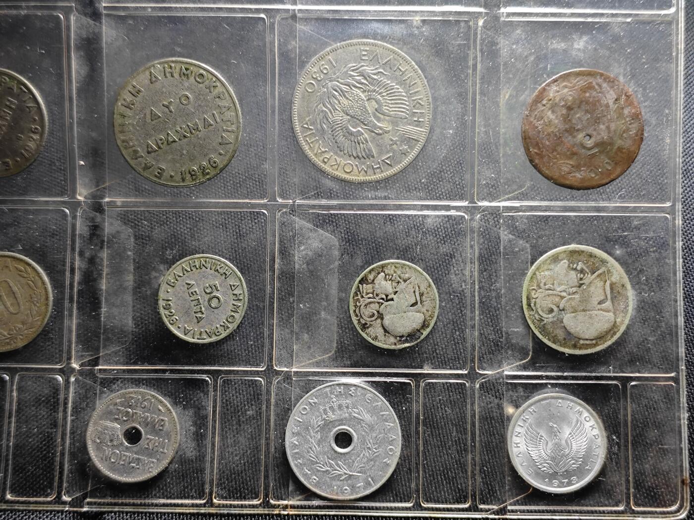 KK钱币收藏小铺 《套币 好品/批量散币专场》  2月预留时间 周末发货  希腊散币一组