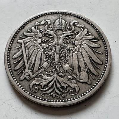 🌹外币初藏🌹🐯2025年第143场  每周二四六晚8️⃣点 接代拍 - 奥匈帝国1894年20赫勒 奥地利维也纳皇家铸币厂