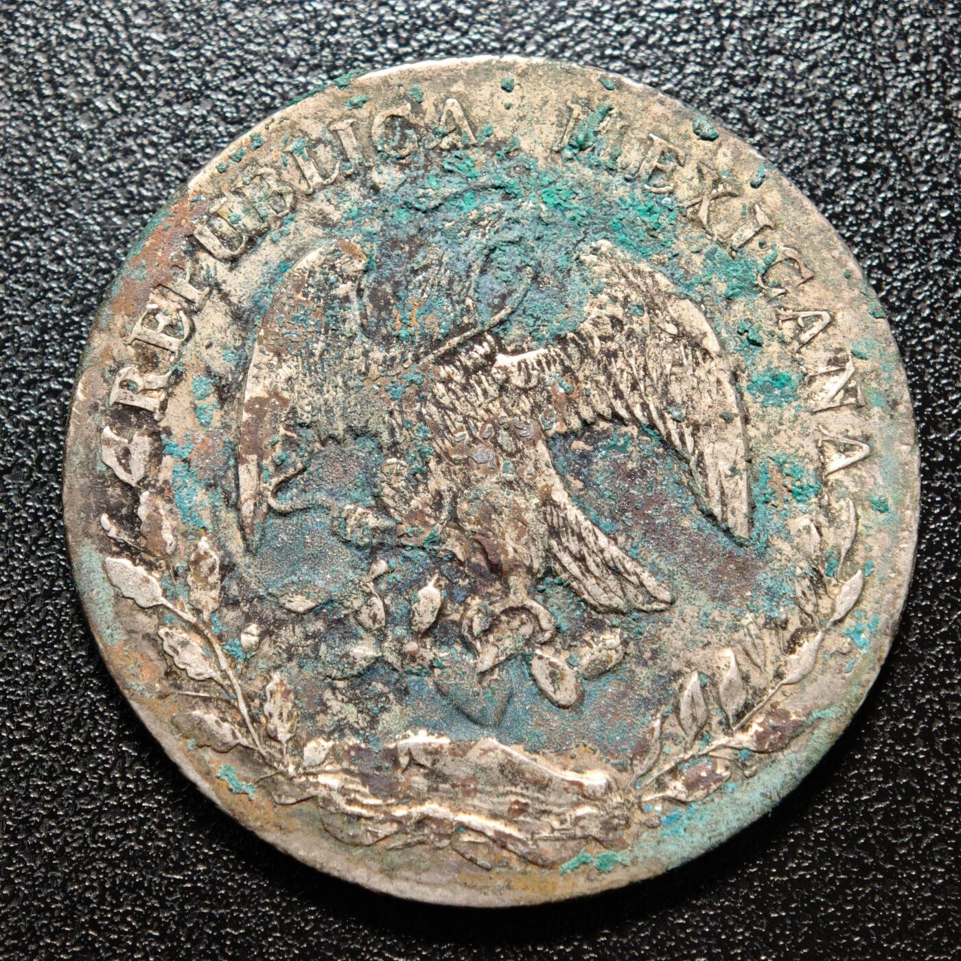 【德藏】世界币章拍卖第158期（拍品征集中~欢迎藏友联系） 1885年 墨西哥鹰洋8R银币 原始老状态 直径约：39mm；重约：26.7g