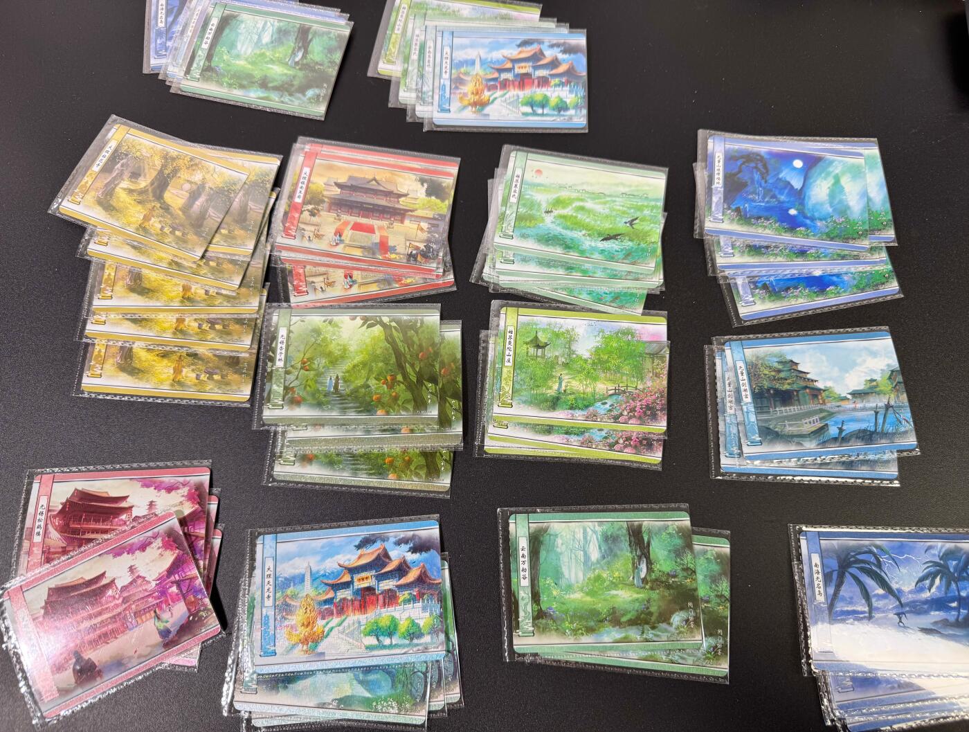 NO.18 好又多金牌大场，新店点关注不迷路！每周一站式配齐，方便凑单！（周6晚8点截拍，卖家送拍0抽成！） 卡游 天龙八部 场景卡 51张