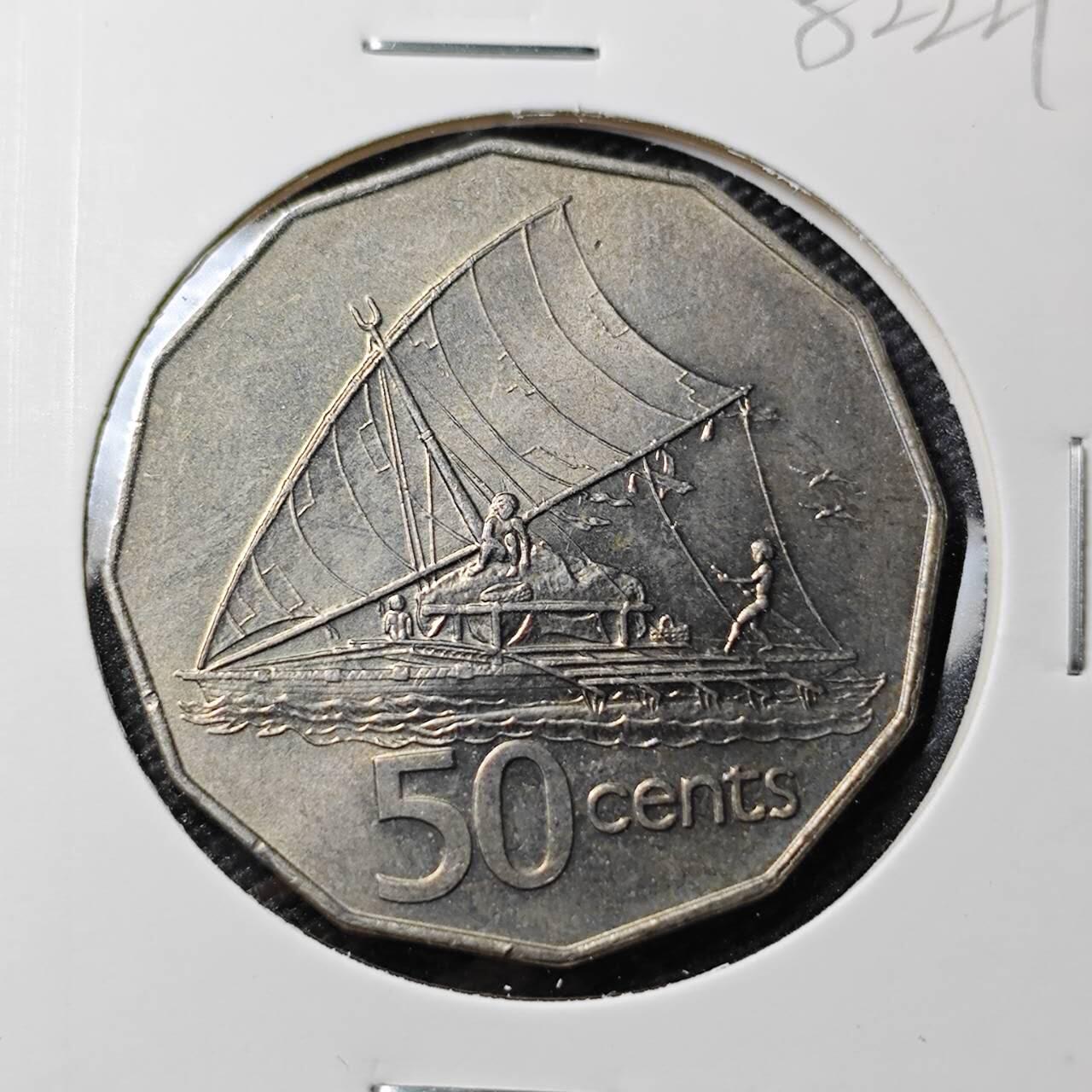 KK钱币收藏小铺 第382期  2月预留时间 周末发货 1987斐乐50分 