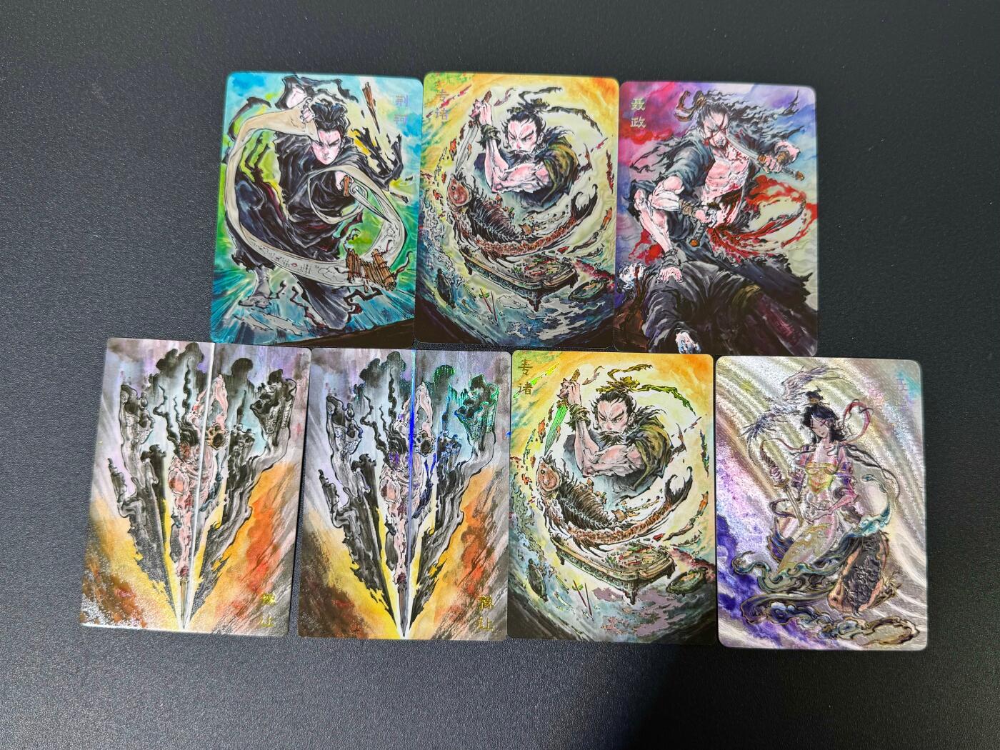 NO.18 好又多金牌大场，新店点关注不迷路！每周一站式配齐，方便凑单！（周6晚8点截拍，卖家送拍0抽成！） 启读 沈鑫 刺客列传 光刻3张+粗闪1张+彩闪2张+普卡1张 合计7张