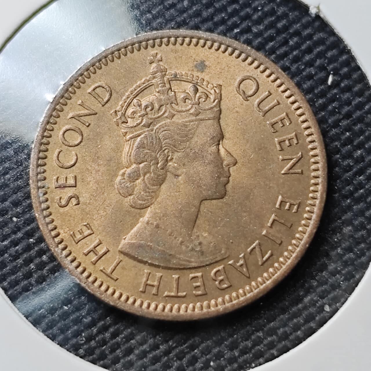 KK钱币收藏小铺 第382期  2月预留时间 周末发货 1955塞浦路斯3米尔 好品