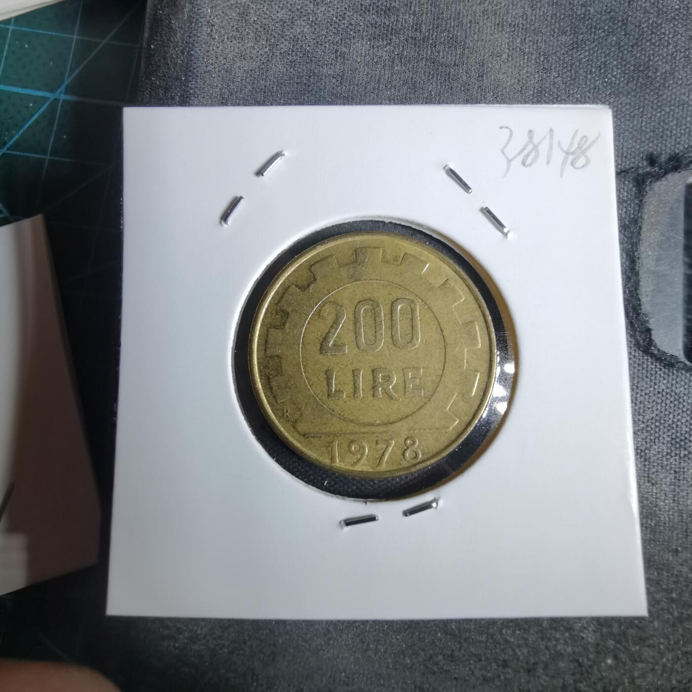 沼泽如烟--第938场 意大利1978年200里拉