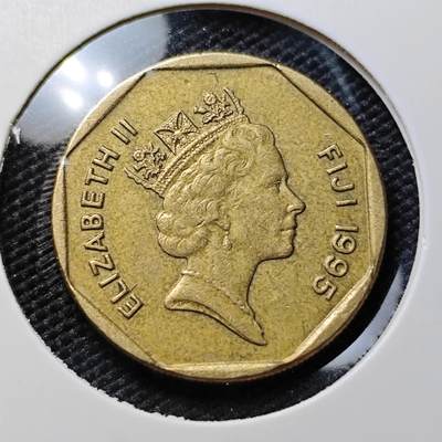 KK钱币收藏小铺 第382期  2月预留时间 周末发货 - 1995斐济1元