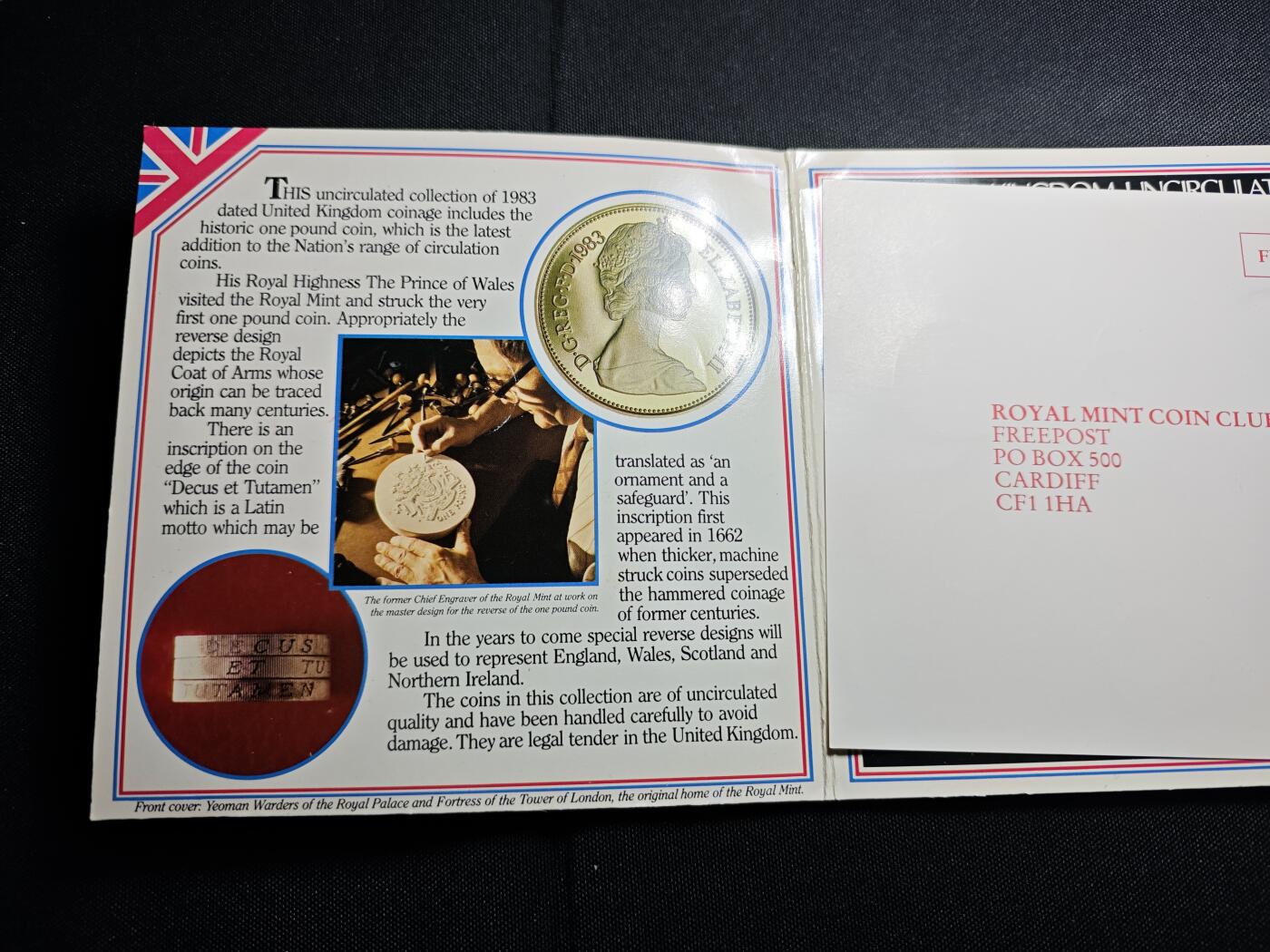 KK钱币收藏小铺 《套币 好品/批量散币专场》  2月预留时间 周末发货  1983英国清年大小面值套币