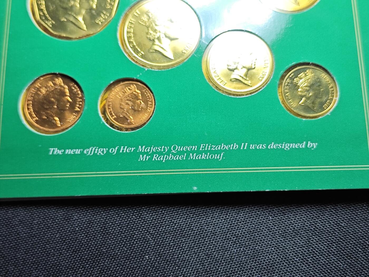 KK钱币收藏小铺 《套币 好品/批量散币专场》  2月预留时间 周末发货  1986澳大利亚大小面值清年一套