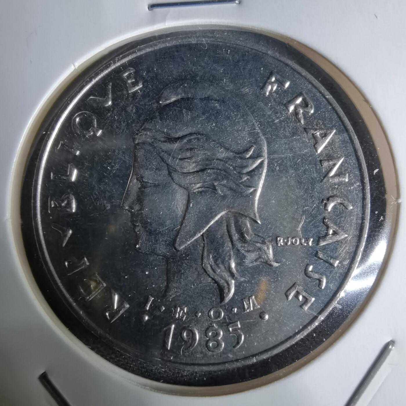 沼泽如烟--第941场 法属波利尼西亚1985年50法郎