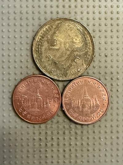 2025年第141场各国散币拍卖（总第141场） - 泰国25萨当3枚