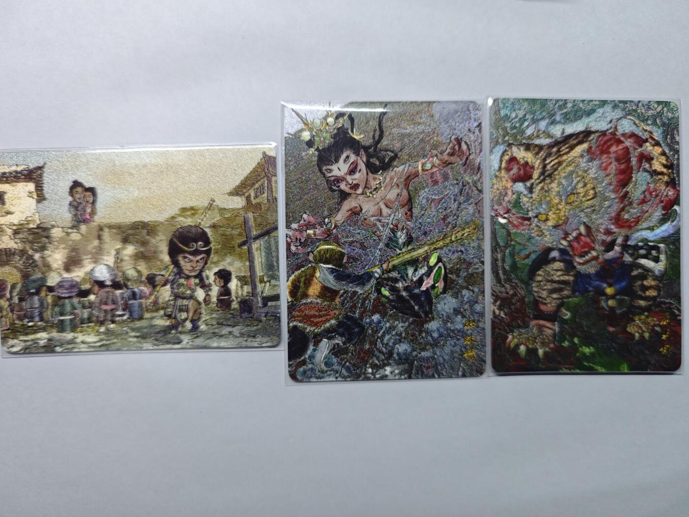 开心玩卡，快乐生活(第五期) 乐卡文化 粗闪特卡3张