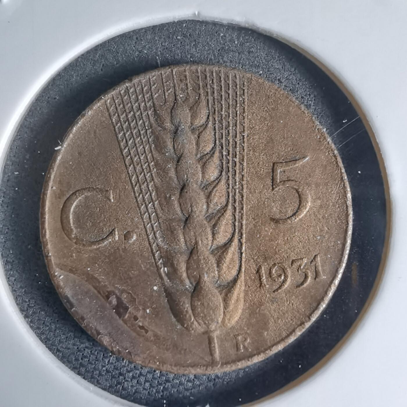 沼泽如烟--第941场 意大利1931年五分