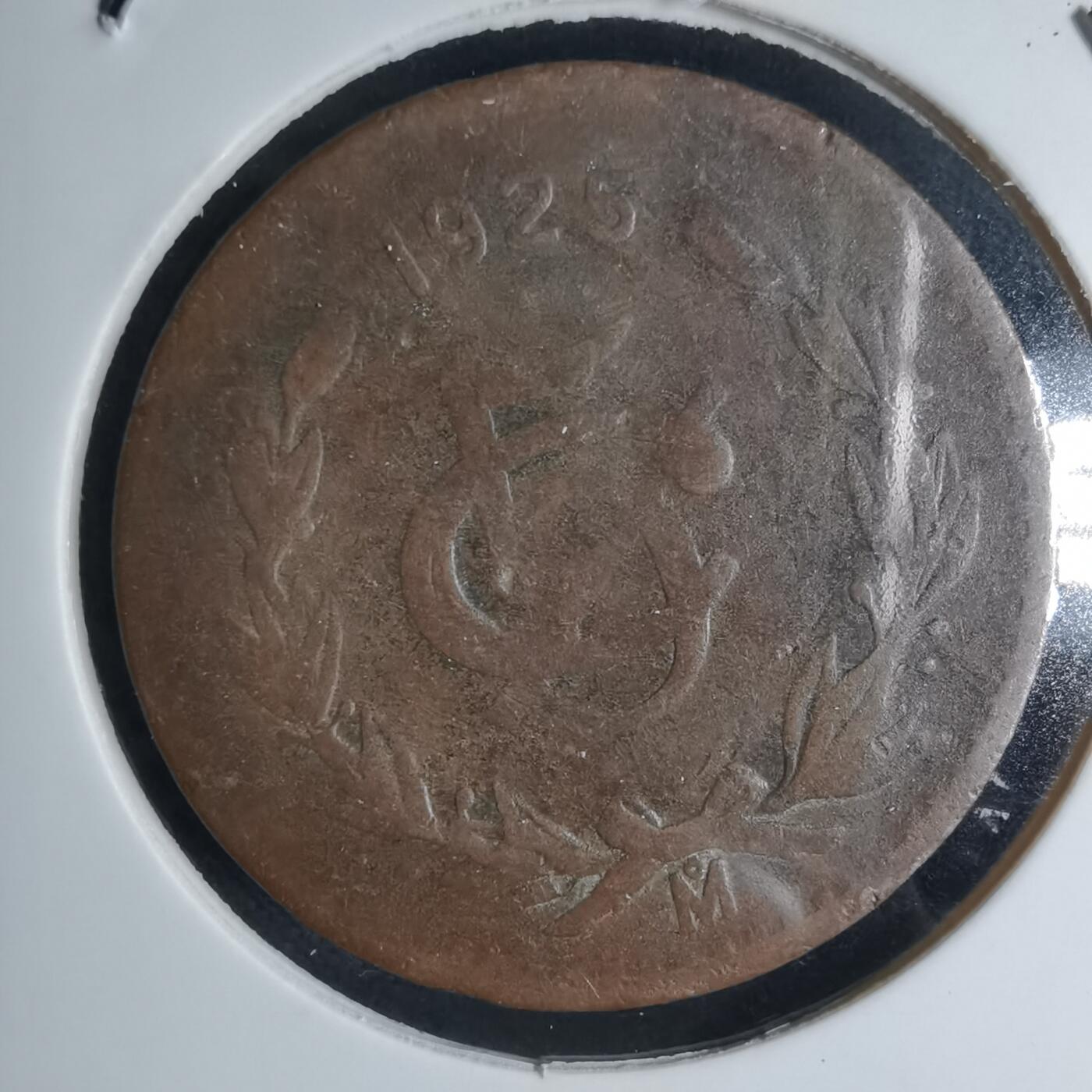 沼泽如烟--第941场 墨西哥1925年五分