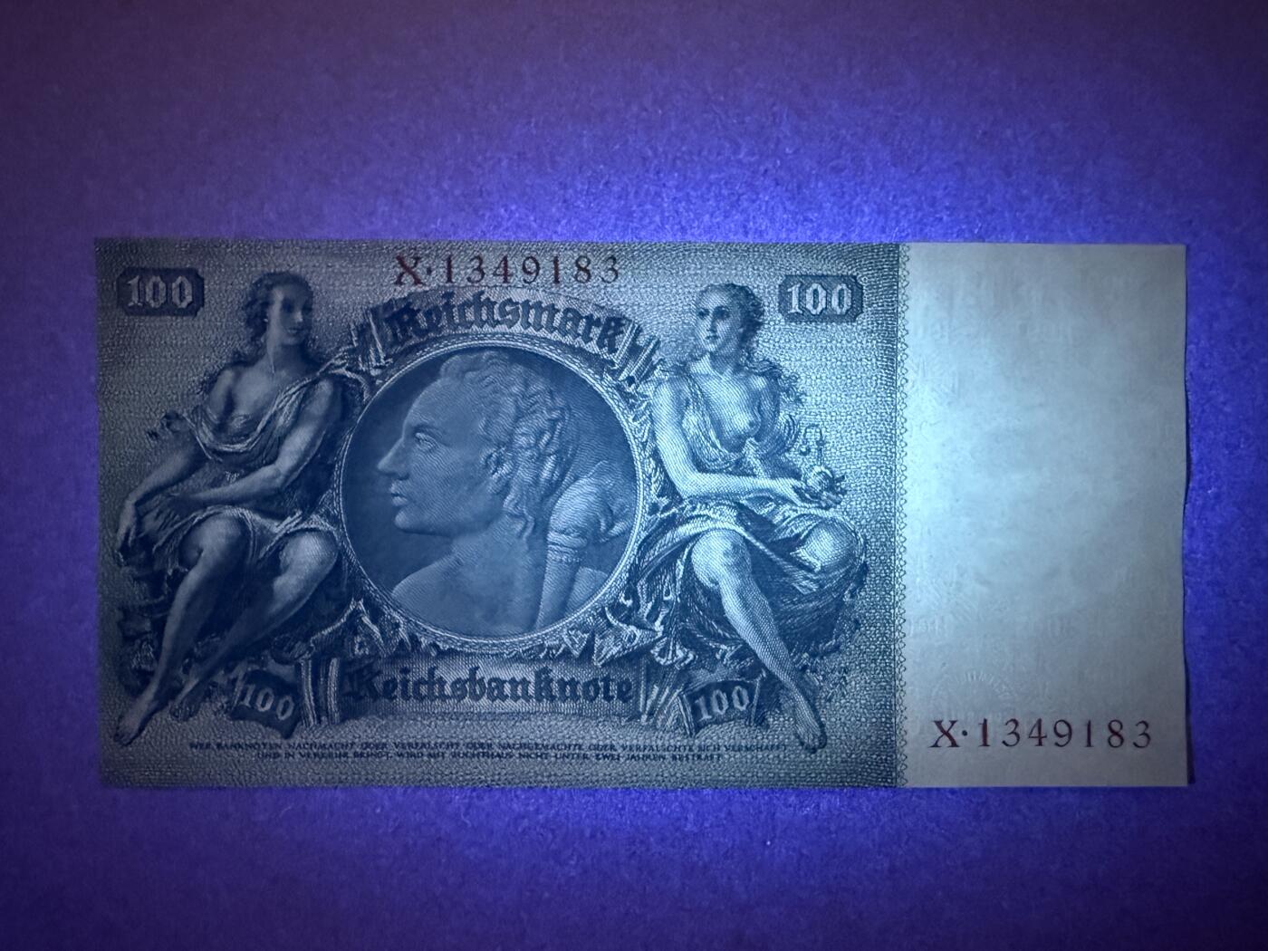 《艾美收藏》第225期-12.15周日外币精选场 德国100马克 1935年老版本 化学之父李比希 大票幅