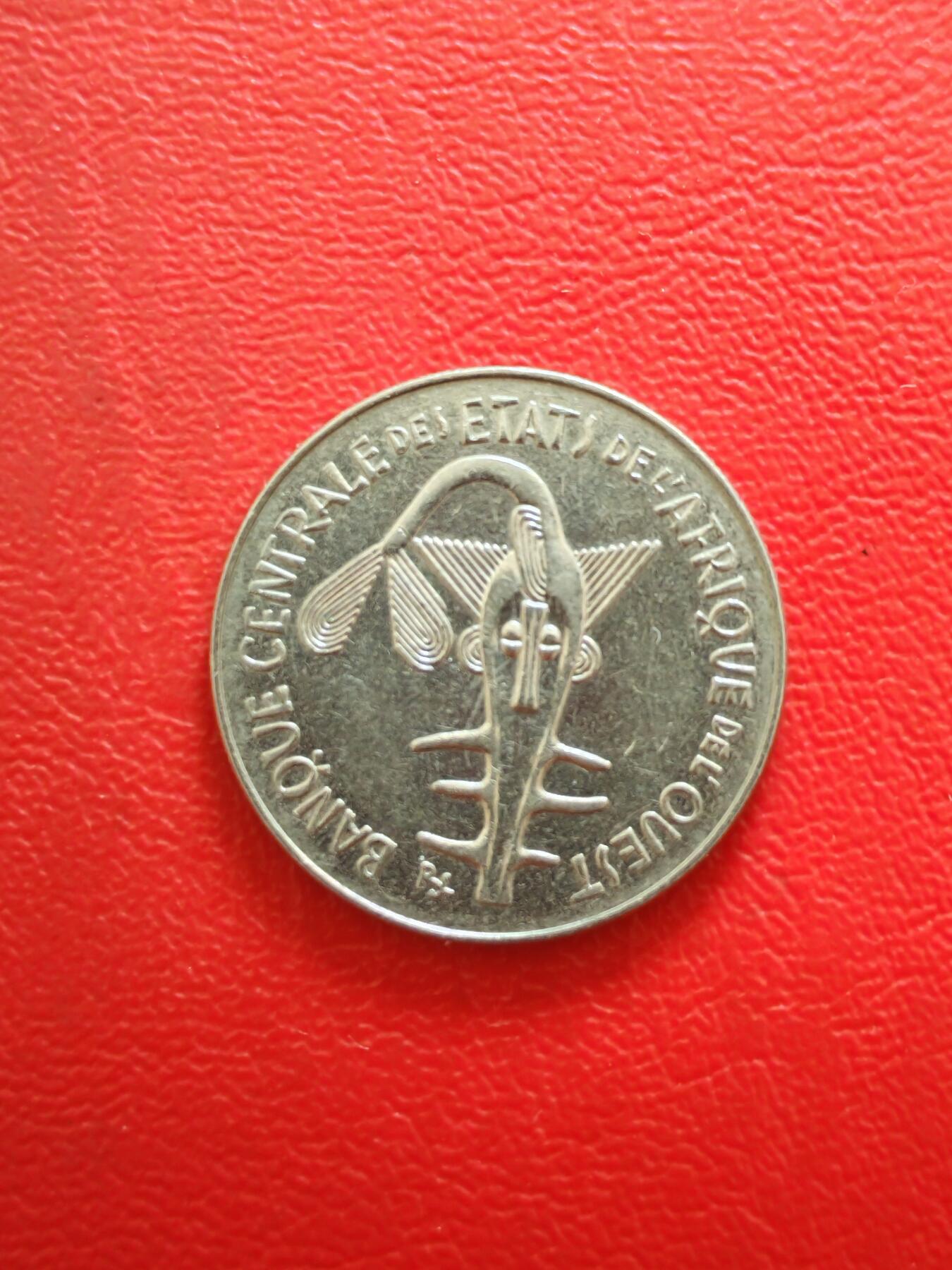 【云涧收藏】第八十四场 西非1992年100法朗