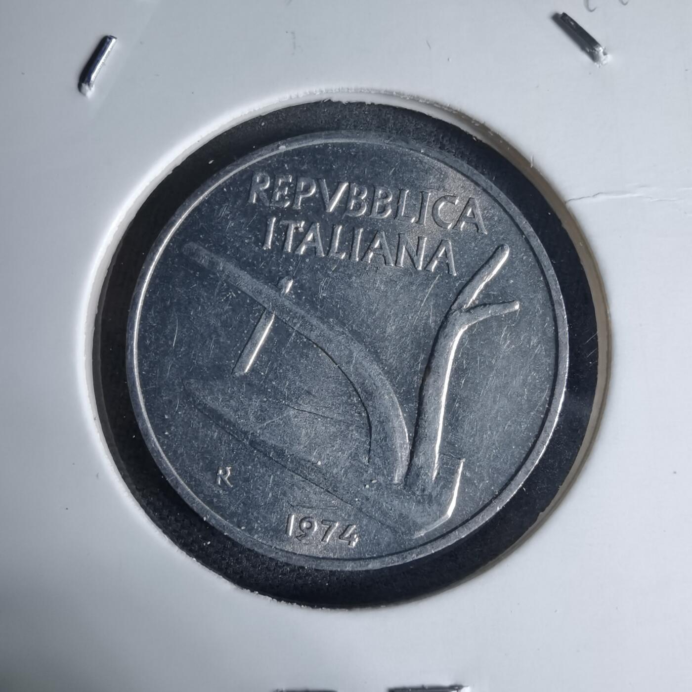 沼泽如烟--第941场 意大利1974年10里拉