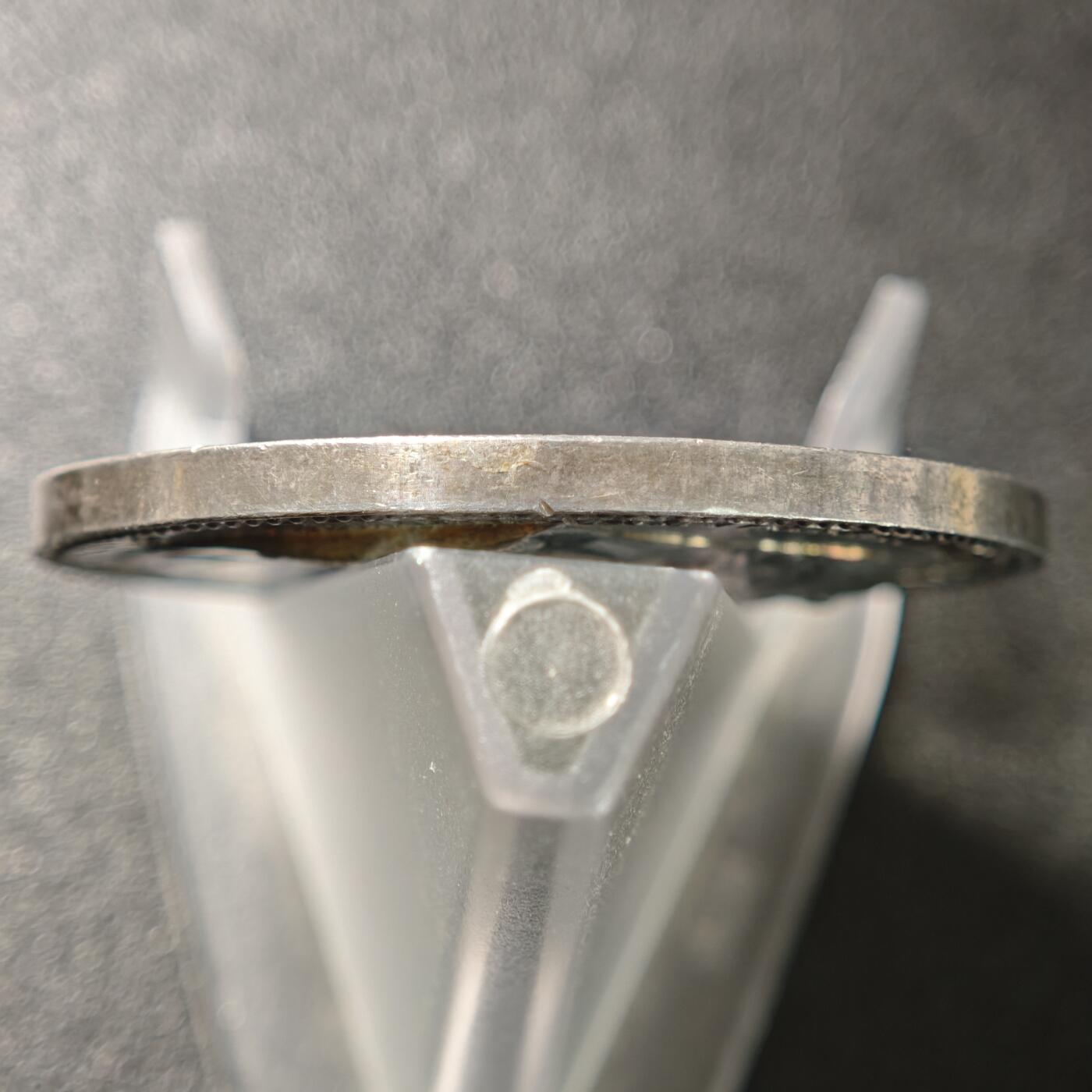 【德藏】世界币章拍卖第158期（拍品征集中~欢迎藏友联系） 1861年 普鲁士国王威廉一世与奥古斯塔王后金婚高浮雕纪念银章 由德国皇家造币厂铸造 威廉一世与奥古斯塔于1829年结婚，1861年迎来金婚（50周年），此时威廉一世刚登基成为普鲁士国王（1861年1月即位），这枚纪念章既是王室婚姻庆典的见证，也标志着普鲁士王权的新起点 直径约：45.1mm；重约：50.8g