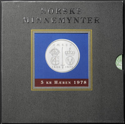 修遠堂世界钱币第九十八期 - 挪威5克朗纪念币4枚