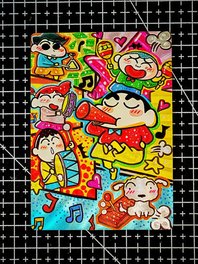 琦卡当当铺～第26期★★各种小漏~支持寄存★★~【9点40结束】扫码加群抽[包邮券]~ - 奇点卡牌 盲包卡 粗闪 蜡笔小新  1张