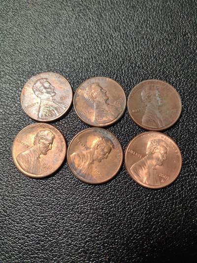 靖甫拍卖第十三场 - 美分六枚