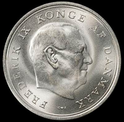 修遠堂世界钱币第九十八期 - 1967年丹麦玛格丽特公主结婚纪念10克朗银币 20.40g，含银80%