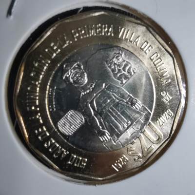 沼泽如烟--第941场 - 墨西哥2023年20比索纪念币