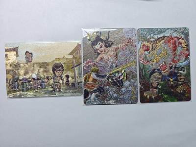 开心玩卡，快乐生活(第五期) - 乐卡文化 粗闪特卡3张 