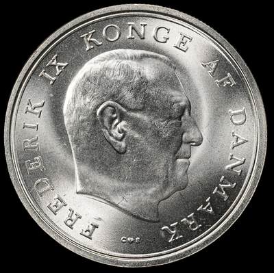 修遠堂世界钱币第九十八期 - 1967年丹麦玛格丽特公主结婚纪念10克朗银币 20.40g，含银80%