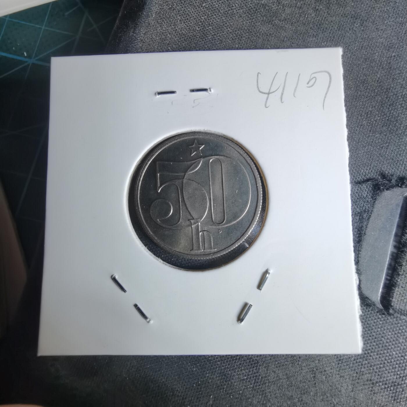 沼泽如烟--第941场 捷克斯洛伐克1978年50赫勒