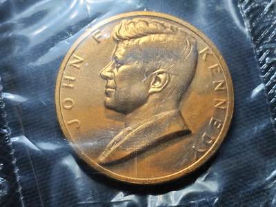 KK钱币收藏小铺 《套币 好品/批量散币专场》  2月预留时间 周末发货 -  美国 总统纪念章 塑封未开