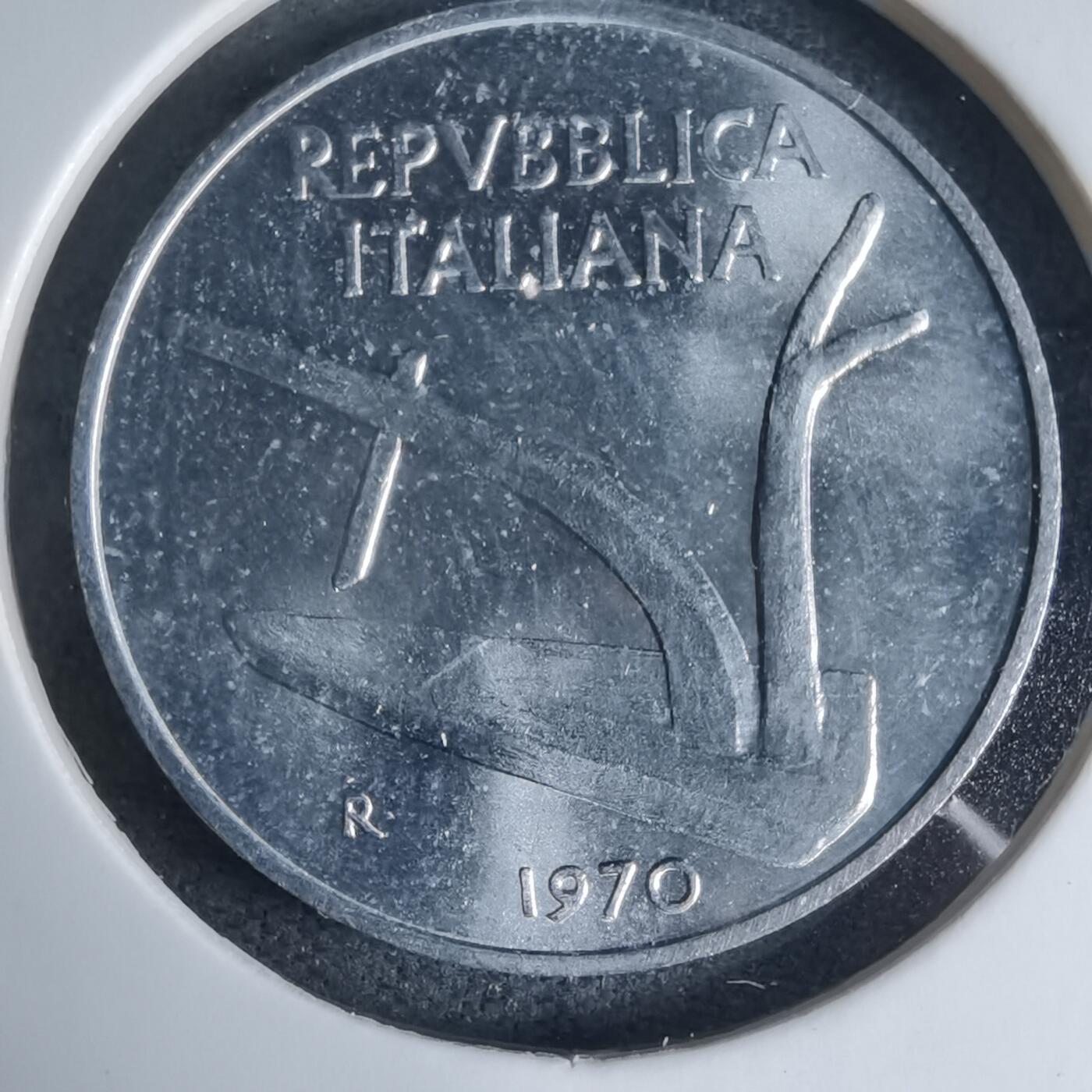 沼泽如烟--第941场 意大利1970年10里拉