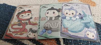 秋原瞳的小店第三十期（卡游三国凑套必备，众多大卡位，总有一个适合你） - 卡游哪吒活动卡3张原膜